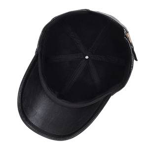 Casquette de baseball en cuir chaude automne-hiver, style hip-hop snapback, mode homme femme, sport décontracté, casquette papa, motif lettres, modèle courant - Product Image 4