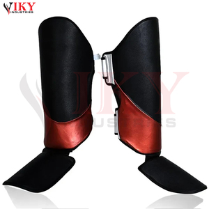 Nouvel Arrivage Durable OEM ODM Logo Personnalisé Protège-tibias MMA avec Protection du Voûte Plantaire, Protège-jambes Muay Thai, Équipement de Kickboxing - Product Image 4