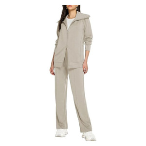 High Quality OEM Women's <b>Modest</b> Activewear <b>Set</b> 2-Piece Polyester/Cotton Quick Dry Lightweight Breathable - Product Image 4