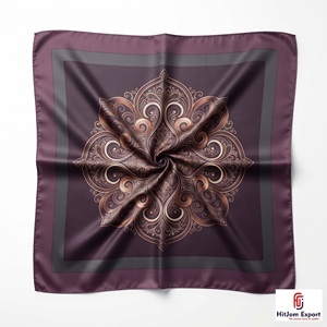 Écharpe Courte Imprimée de Haute Qualité, Tissu Personnalisé avec Logo, OEM ODM, Fabricant Textile Marque Blanche, Fournisseur d'Usine d'Exportation - Product Image 1