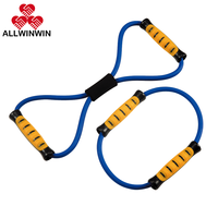 ALLWINWIN RST94 Resistance Tube - Set Pita Latihan Angka 8 untuk Olahraga, Peregangan, dan Kebugaran
