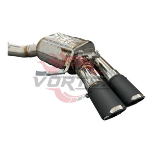 Échappement sport Vortex Aggressive Sound en acier inoxydable 304 poli miroir pour Audi RS5 B9 2.9T 2019-2025 avec soupapes Valvetronic - Product Image 5