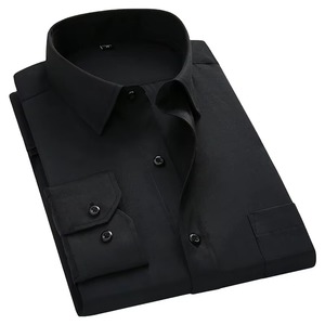 <b>Men's</b> Regular Fit Casual <b>Shirt</b> Long Sleeves Front Button Closure Wrinkle Resistant Fabric Spring Waterproof Quick Dry for - Product Image 6