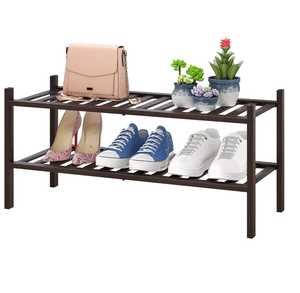 Zapatero Metálico de Tres Niveles, Organizador de Almacenamiento con Diseño de Estructura, Estante para Zapatos que Ahorra Espacio para Entrada, Dormitorio, Sala de Estar - Product Image 5