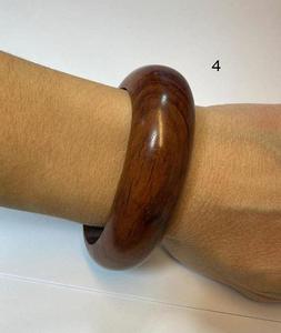 Pulsera de Madera Lisa Hecha a Mano, Ecológica, Estilo Vintage, para Mujer, Brazalete, Joyería, Regalo de San Valentín - Product Image 2