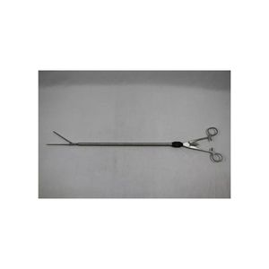 Instruments d'aspiration et d'irrigation laparoscopiques manuels réutilisables en acier inoxydable, homologués CE, 10-5mmx45cm, type trompette, pour usage médical de base - Product Image 1