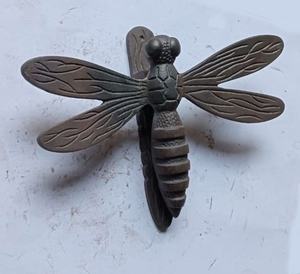 Timbre de Puerta Antiguo con Diseño de Libélula, Timbres de Puerta Elegantes de Hierro Fundido - Product Image 2