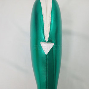 Protège-tibias de Taekwondo en cuir de vachette respirant et écologique, légers (2,5 kg), unisexes, pour l'entraînement et la pratique, ferme et durable. - Product Image 5