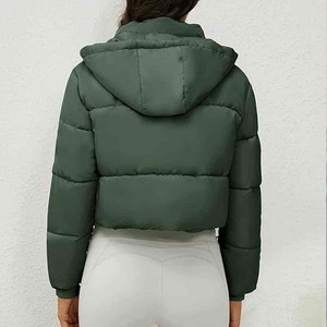 Women <b>Crop</b> Buffer <b>Puffer</b> <b>Jacket</b> Made With Premium Quality Material Oversized Casual Wear New Winter Collection Fall - Product Image 4
