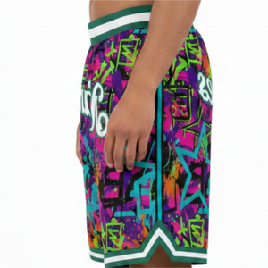 Pantalones Cortos de Baloncesto Personalizados de Malla Sólida para Hombre y Jóvenes, de Secado Rápido, Ecológicos, con Cordón Ajustable, para Deportes, Entrenamiento, Largos hasta la Rodilla - Product Image 5