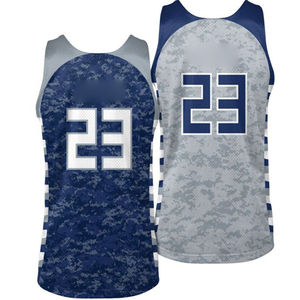 Camisetas de Baloncesto de Entrenamiento Estampadas de Alta Calidad al Por Mayor, Tallas Grandes, Transpirables, de Secado Rápido, Anti-UV - Product Image 3