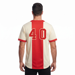 Camiseta de Béisbol Personalizada con Logotipo para Hombre, Ropa Deportiva, Fabricante OEM, Camisetas de Béisbol con Botones Completos para Hombre - Product Image 2