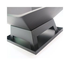 Moderna Brasera Cuadrada Pequeña para Interiores y Exteriores, Mesa de Acero Portátil para Barbacoa, Chimenea Elegante con Combustible de Alcohol para Fiestas - Product Image 6