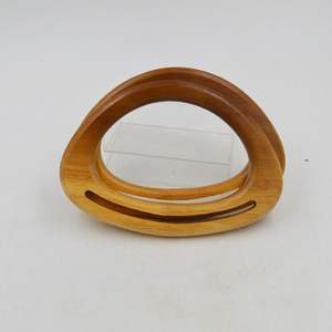 ด้ามจับไม้เนื้อแข็งแบบเป็นมิตรต่อสิ่งแวดล้อมสำหรับกระเป๋า งานฝีมือไม้ไผ่และไม้ทำมือสำหรับเป็นของขวัญและงานฝีมือ - Product Image 3