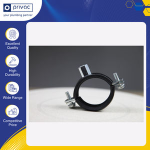 Best Industrial Grade Concrete Conduit Electrical Galvanized Standard M8+M10 Rubber Hanging Suspension Pipe <b>Clamp</b> from India - Product Image 6