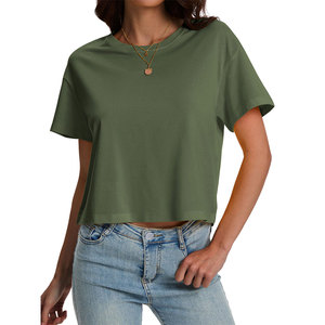 Best Selling Women's Crop Top Classic Sporty Fresh Look Gym Workout Daily Routine Exercise Fitness Wear Female Plain Crop Top - Product Image 1