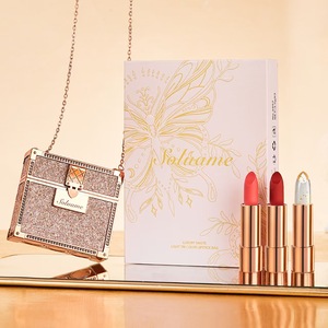 Set de Lápices Labiales con Logotipo Personalizado, Bolsa Impermeable, Lápiz Labial Vegano Hidratante de Larga Duración con Acabado Mate y Brillante, Directo de Fábrica - Product Image 3