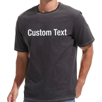Premium katoenen ademende ronde hals zomermode heren T-shirt topverkoper heren casual T-shirt met opdruk