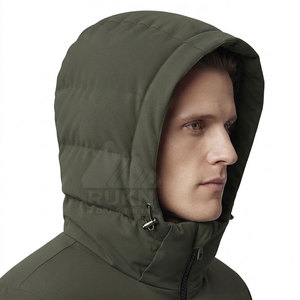 New Arrival <b>Men's</b> Bench <b>Coat</b> Winter Outerwear Casual Jacket Zipper <b>Long</b> <b>Waterproof</b> Lightweight Comfortable Daily Wear - Product Image 5