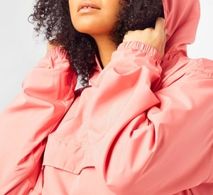 Chaqueta Cortavientos Impermeable para Mujer, Transpirable, para Senderismo de Verano, Anorak, Impermeable con Capucha para Exteriores - Product Image 3