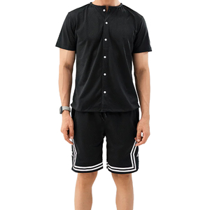 Nouvelle Collection 2026 : T-shirts et Shorts Homme Style Urbain Effet Vieilli 100% Coton Taille Élastique Coupe Ample - Product Image 1