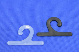 <b>Plastic</b> Small <b>Hook</b> Hanger Retail Display Zigzag <b>Hook</b> White Black H49 for Supermarket for Hanging Apparel Clothing <b>Plastic</b> <b>Hook</b> - Product Image 4