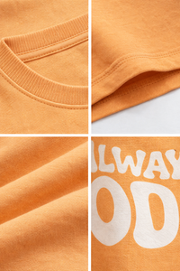 เสื้อยืดโอเวอร์ไซส์ทรงบ็อกซี่ 250 GSM ผ้าฝ้าย 100% สำหรับผู้ชาย ออกแบบโลโก้ด้านหน้าได้ตามต้องการ คอกลม ไหล่ตก สไตล์สตรีทแวร์ - Product Image 6