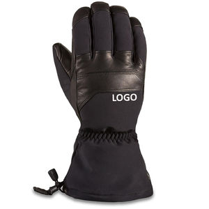 Professional <b>Ski</b> Gloves | Minimalist Stealth All-Black Textured Design | Direct Factory Price - Product Image 2