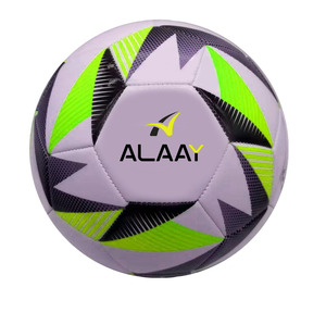 ลูกฟุตบอลเย็บด้วยเครื่องจักร ขนาดมาตรฐาน 2/3 ผลิตจากวัสดุ PU สำหรับฝึกซ้อม  ลูกฟุตบอล PVC - Product Image 3