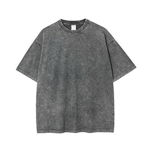 T-shirt formel vieilli en gros, design streetwear moderne, mode personnalisée, coupe oversize, 100% coton, imprimé léopard - Product Image 5