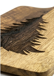 Wooden Christmas <b>Tree</b> Engraved Chopping Board Easy To Grip Handle Household Combined Cutting Board for Kitchen and <b>Tabletop</b> - Product Image 4