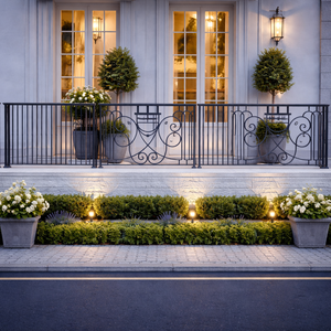 Paneles de Cercado de Acero Premium de 6 Pies, Soluciones Ecológicas de Privacidad para Exteriores, Diseño Duradero de Hierro Forjado, Residencial Moderno - Product Image 6