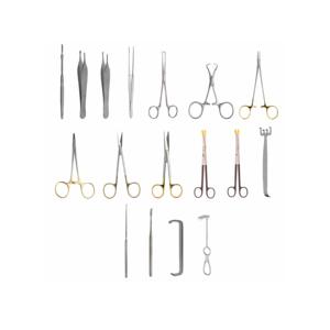 Juego de Instrumentos para Mammaplastia, Biopsia Mamaria Microquirúrgica, Aumento de Senos, Cirugía Tebbetts, Abdominoplastia Cosmética, Manual Surgiright - Product Image 3