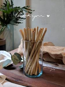 Reusable <b>Bamboo</b> <b>Straw</b> Eco Friendly Drinking <b>Straw</b> Vietnam Factory Bulk Manufacturer Export - Product Image 3