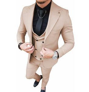 Fabricant professionnel de costumes et blazers pour hommes, fabriqués avec les meilleurs matériaux, livraison directe d'usine, tissu peigné respirant - Product Image 4