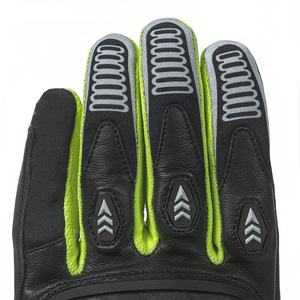 Gants de course tout-terrain de moto personnalisés de haute qualité pour hommes en cuir respirant pour Sports de plein air équipement de sport d'hiver - Product Image 3