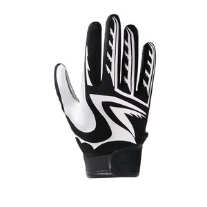 Guantes de Fútbol Americano Personalizados al por Mayor con su Logotipo Impreso, de Poliéster Transpirable, Antideslizantes, con Gancho y Bucle en la Palma para Receptor - Product Image 5
