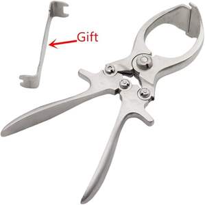 เครื่องมือผ่าตัดทางศัลยกรรมคุณภาพสูง ใช้ซ้ำได้ ทำจากเหล็กกล้าไร้สนิม 304 คีมผ่าตัด Kleinert-Kutz สำหรับดึงเอ็นและทำหมัน - Product Image 2