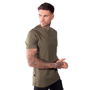 T-shirt ample vintage personnalisé avec logo, grande taille pour hommes, 100 % coton, vierge, impression personnalisée, faible MOQ - Product Image 2