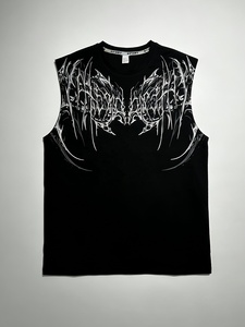 Unisex Cotton Tank Tops Custom-Made Wholesale Every Occasion Available Variety Colors Sizes Short Sleeve Length Men's Clothing - Product Image 2