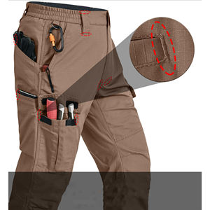 กางเกงเดินป่าผู้ชายแบบแห้งเร็ว ระบายอากาศได้ดี สำหรับกิจกรรมกลางแจ้ง มีกระเป๋าหลายช่อง ทรงตรงกลางลำตัว เหมาะสำหรับการเดินป่า - Product Image 3