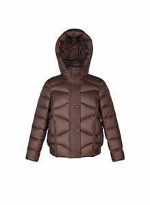 OEM 2026 Water Resistant Waterproof Plain Dyed Custom Pattern Travelling Puffer Winter Women's <b>Down</b> <b>Feather</b> Jacket - Product Image 1
