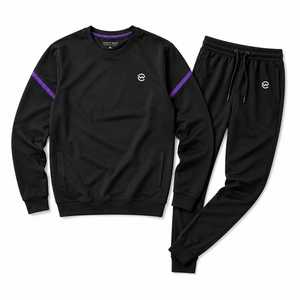Conjunto Deportivo de 2 Piezas Personalizado de Alta Calidad para Invierno, Ligero y Sólido, Unisex, para Ropa Deportiva Informal - Product Image 1