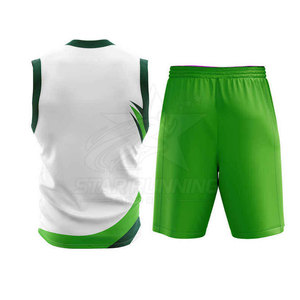 Uniforme de Baloncesto Personalizado para tu Equipo STAR RUNNING SPORTS, 100% Poliéster, Impermeable, Duradero, Ecológico y Ligero, en Oferta - Product Image 2