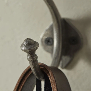 Double <b>Hook</b> - Brass Vintage Style Double <b>Hook</b> <b>for</b> <b>Keys</b> and Accessories - Product Image 5