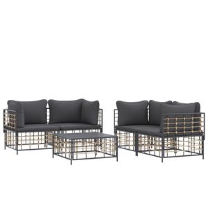 Ensemble de salon de jardin anthracite - Product Image 3