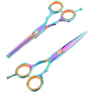 Ergonomic Hair Thinning Scissors <b>Professional</b> Hairdressing Shears for Barber Salon Hair Cutting Thinning Texturing Blending - Product Image 5