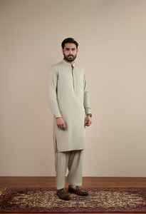 Vente directe d'usine, prix bas, shalwar kameez pour homme respirant et à séchage rapide, robe pakistanaise, 100% coton, ensembles pour homme grande taille - Product Image 2