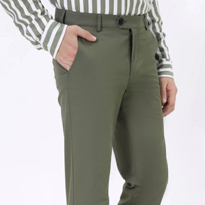 Pantalon décontracté pour homme Bosha 2026, personnalisé, anti-plis, respirant, taille mi-haute, coupe veste avec braguette zippée, jambe large et ample - Product Image 4
