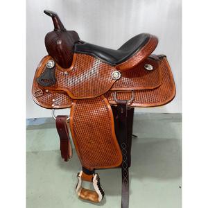 Silla de Montar Inglesa de Cuero Genuino de Diseño Europeo, Pulida, de Alta Calidad, Diseño Personalizado, Ecológica, de la India - Product Image 4